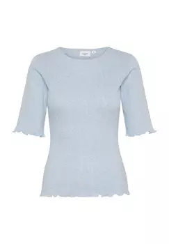 Принт на футболке GRU Saint Tropez, синий