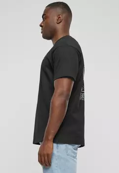 Принт на футболке HEATMAP K1X, черный