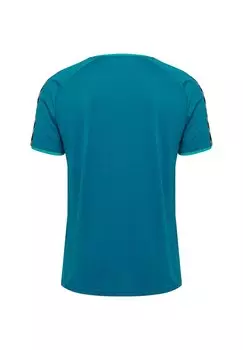 Принт на футболке Hmlauthentic Kids Training Tee Hummel, светло-синий