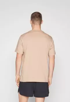 Принт на футболке ICONS CREWNECK LARGE LOGO Champion, серо-коричневый
