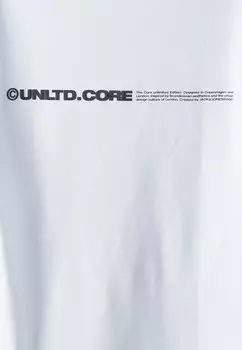 Принт на футболке JCOAERO CREW NECK Jack & Jones, белый