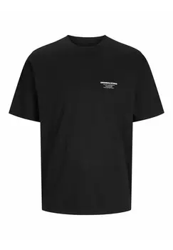 Принт на футболке JORURBAN EDGE GRAPHIC TEE SS CN SN Jack & Jones, черный