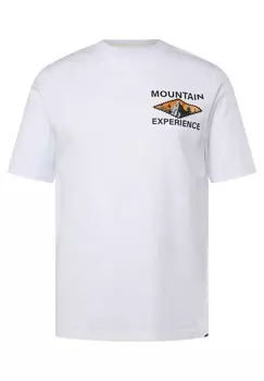 Принт на футболке JP1880, белый