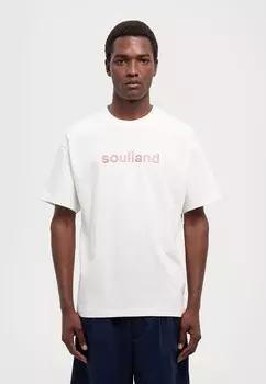 Принт на футболке KAI Soulland, белый