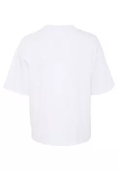 Принт на футболке Karen by Simonsen, кремовый