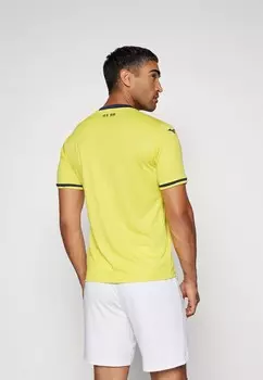 Принт на футболке LAZIO ROM AWAY Mizuno, желтый