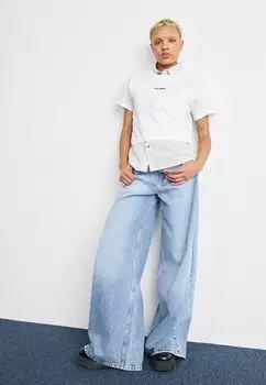 Принт на футболке LOGO TEE Salomon, белый