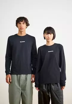 Принт на футболке LOGO TEE UNISEX Salomon, черный