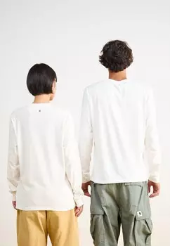 Принт на футболке LOGO TEE UNISEX Salomon, белый