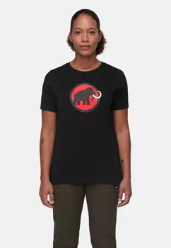Принт на футболке Mammut, черный
