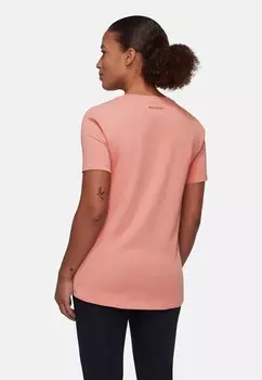 Принт на футболке Mammut, красный