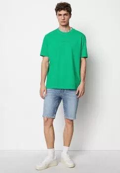 Принт на футболке Marc O'Polo DENIM, зеленый