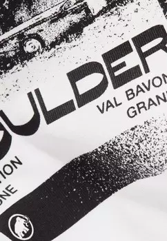 Принт на футболке MASSONE WAGON Mammut, белый