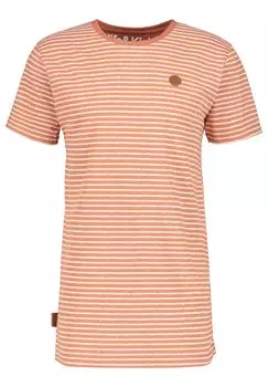 Принт на футболке Matsak alife & kickin, оранжевый