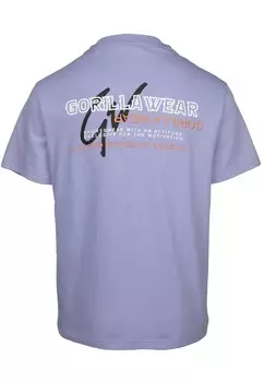 Принт на футболке MEDINA Gorilla Wear, сирень
