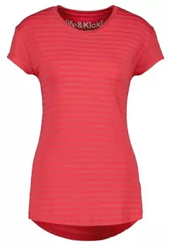 Принт на футболке MIMMY alife & kickin, розовый