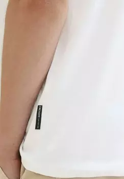 Принт на футболке MIT BRUSTTASCHE TOM TAILOR, белый