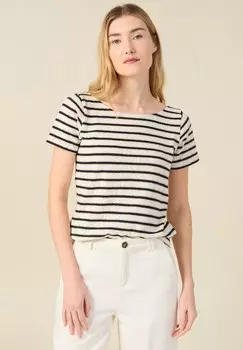 Принт на футболке MIT KURZEN RMELN BONOBO Jeans, бежевый