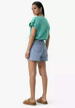 Принт на футболке MIT SCHULTER-DETAILS Sissy-Boy, зеленый