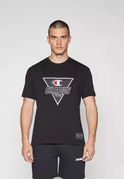 Принт на футболке MODERN SPORT CREWNECK FRONTPRINT Champion, черный
