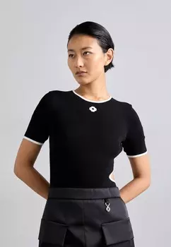 Принт на футболке MOMENTY maje, черный