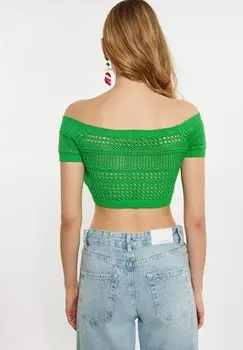 Принт на футболке myMo, зеленый