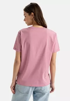 Принт на футболке NOON OCEAN ART Roxy, розовый