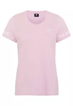 Принт на футболке NORMALE PASSFORM Polo Sylt, светло-розовый