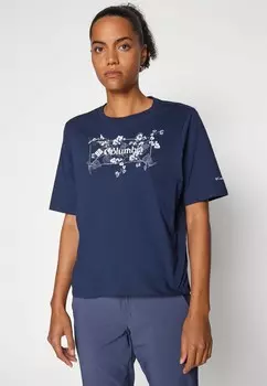 Принт на футболке NORTH CASCADES™ RELAXED TEE Columbia, синий