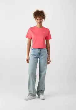 Принт на футболке ONLLOLLY TEE ONLY Tall, розовый