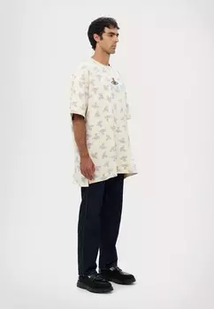 Принт на футболке OVERSIZED UNISEX Vivienne Westwood, белый
