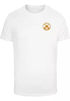 Принт на футболке Paradise Mister Tee, белый