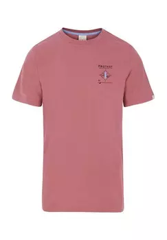 Принт на футболке Penalt Protest, розовый