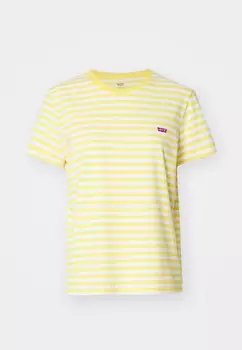 Принт на футболке PERFECT TEE Levi's, кремовый