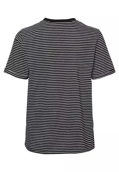 Принт на футболке Pieces, черный