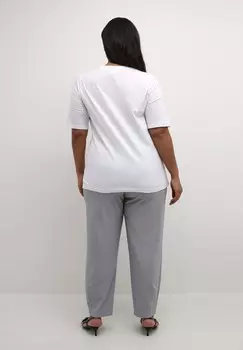 Принт на футболке PRILLA Kaffe Curve, белый