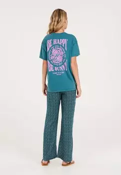 Принт на футболке Protest, темно-синий