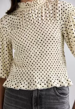 Принт на футболке RACINE sandro, черный