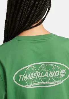 Принт на футболке REFLECTIVE Timberland, зеленый