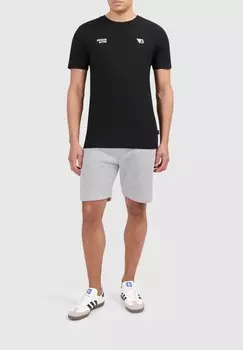 Принт на футболке REGULAR FIT CREWNECK Ballin, черный