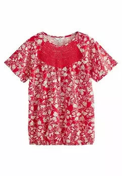 Принт на футболке REGULAR FIT Next, красный