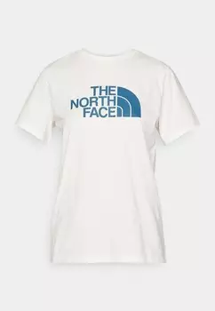 Принт на футболке RELAXED EASY TEE The North Face, бежевый