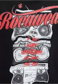 Принт на футболке Rocawear, черный