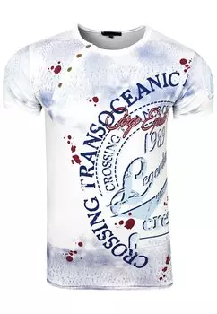 Принт на футболке Rusty Neal, белый