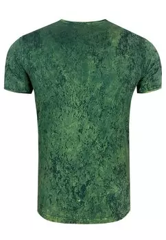 Принт на футболке Rusty Neal, темно-зеленый