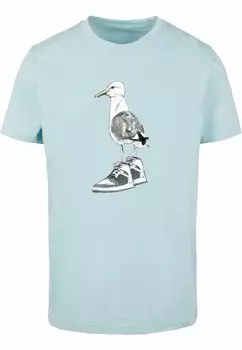 Принт на футболке Seagull Sneakers Tee Mister Tee, океанский синий