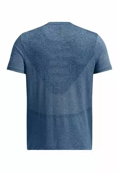 Принт на футболке SEAMLESS STRIDE LAUF Under Armour, синий