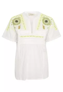 Принт на футболке Sefira Cream, белоснежный