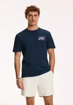 Принт на футболке Shiwi, темно-синий полуночный