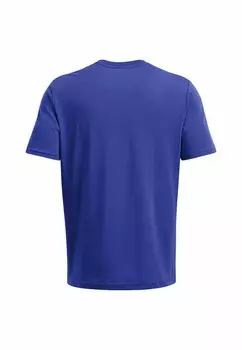 Принт на футболке SHORT SLEEVE Under Armour, синий